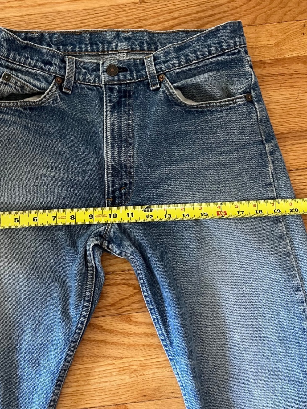 Vintage 1980s Levis 505 Orange Tab 30x26 Tag Size 31 USA Classic Heritage - Picture 7 of 12